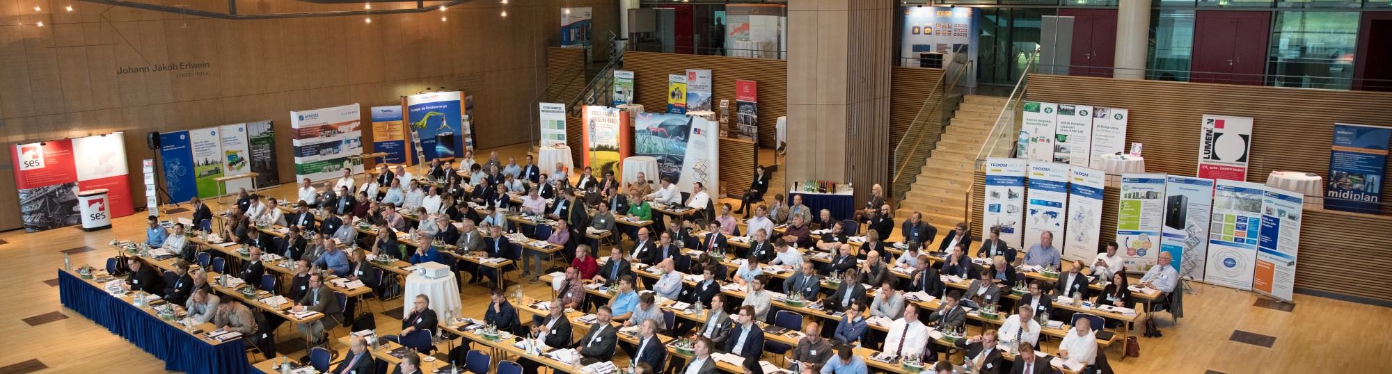 Branchentreffen bei der KWK 2017 im Kongresszentrum in Dresden